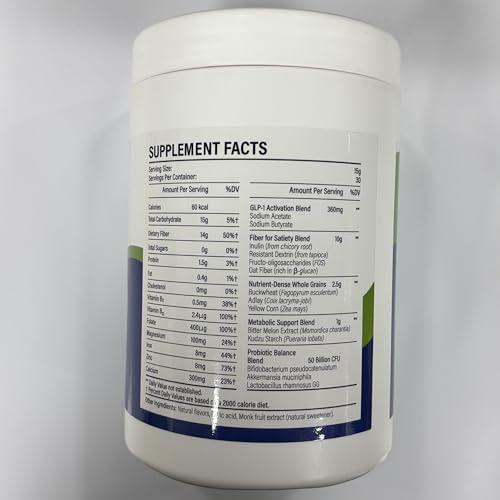 Detalle del polvo Nwiorte con probiótico Akkermansia