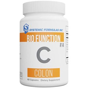 Systemic Formulas Bio Function C Colon suplemento para hígado y colon