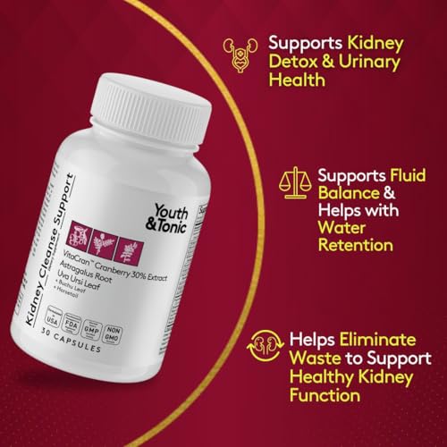 Youth & Tonic cápsulas para limpieza y soporte digestivo y renal