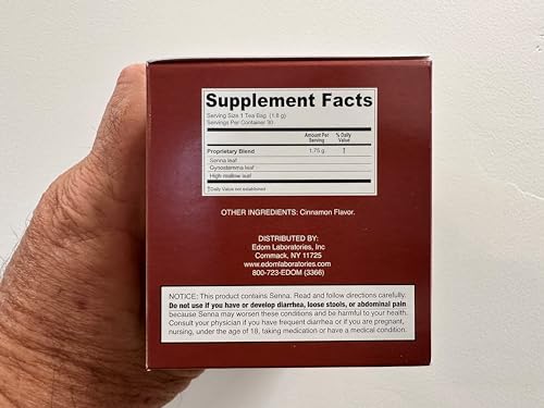 Té detox canela para adelgazar y limpiar colon Chiro-Klenz