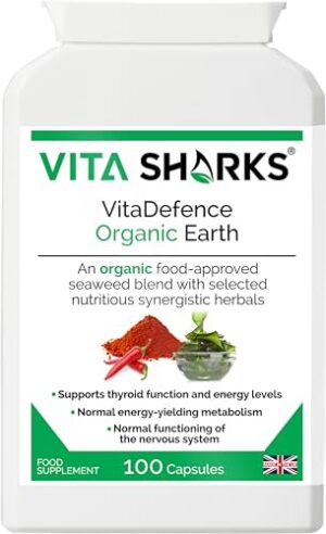 VitaDefence Organic Earth cápsulas suplemento inmunidad orgánico