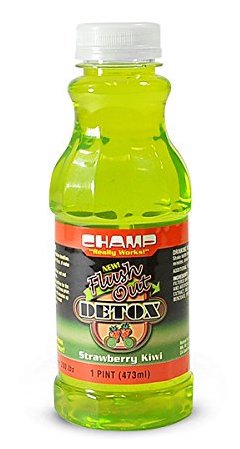 Close-up Champ Flush Out detox bebida fresa kiwi pack 2