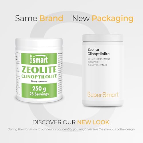 Empaque Supersmart zeolita clinoptilolita polvo 250g