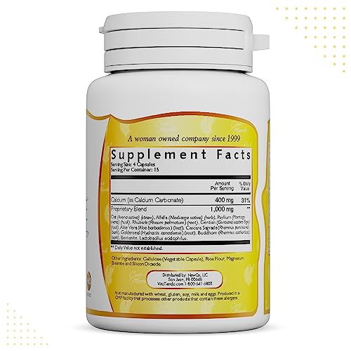 Cápsulas vegetales para limpieza suave del colon Cocó March