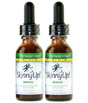 Paquete Skinny Up Bottom Line 2 botellas Reduce natural sin hormonas