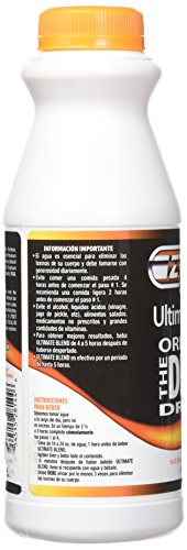Zydot botella mezcla ultimate bebida sabor naranja natural