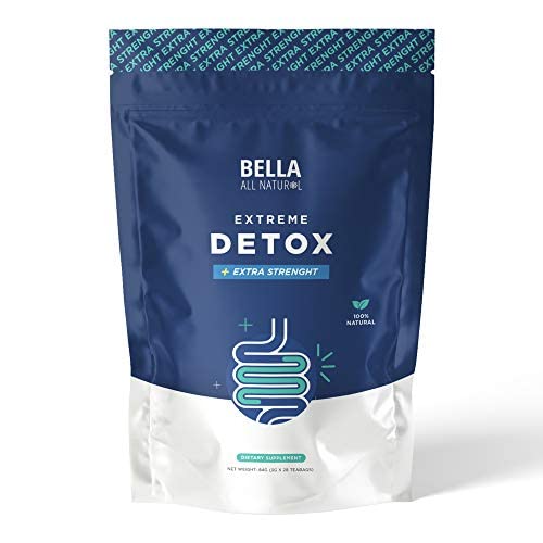 Té detox natural Bella para limpieza corporal y colon