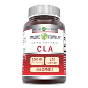 Botella de Amazing Formulas CLA suplemento 1000mg