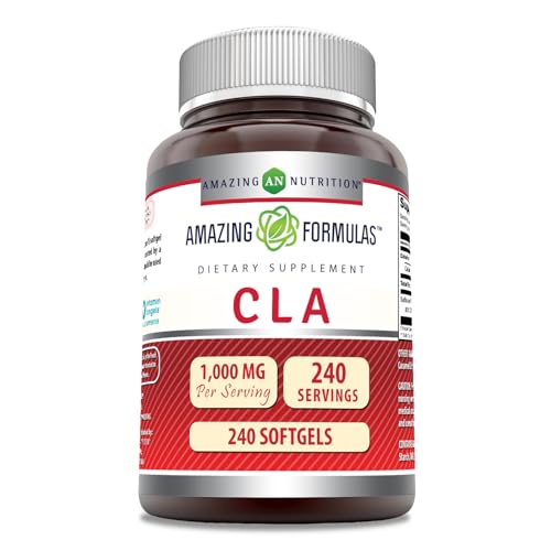 Botella de Amazing Formulas CLA suplemento 1000mg