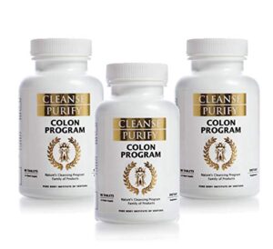 Paquete Programa Colon Pure Body Instituto 270 tabletas limpieza profunda