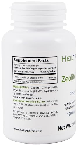 Cápsulas detox para hígado Heiltropfen mezcla natural