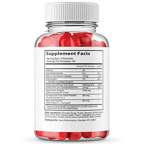 Detalle de gomitas Simpli Health ACV Keto fórmula avanzada