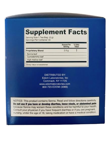 Infusión de té detox Chiro-Klenz para limpieza y energía