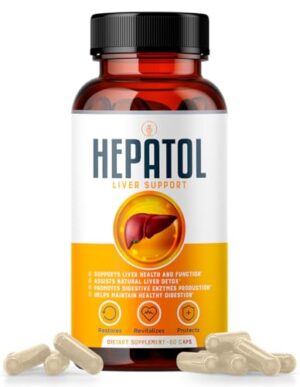 Frasco Hepatol suplemento herbal para hígado saludable