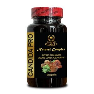 Candida PRO suplemento natural limpieza cándida 60 cápsulas frasco