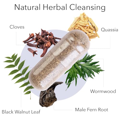 Cápsulas de Kroeger Herb para detox hepático y digestivo