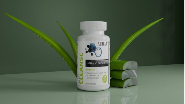 AURAW cápsulas para salud intestinal y colon