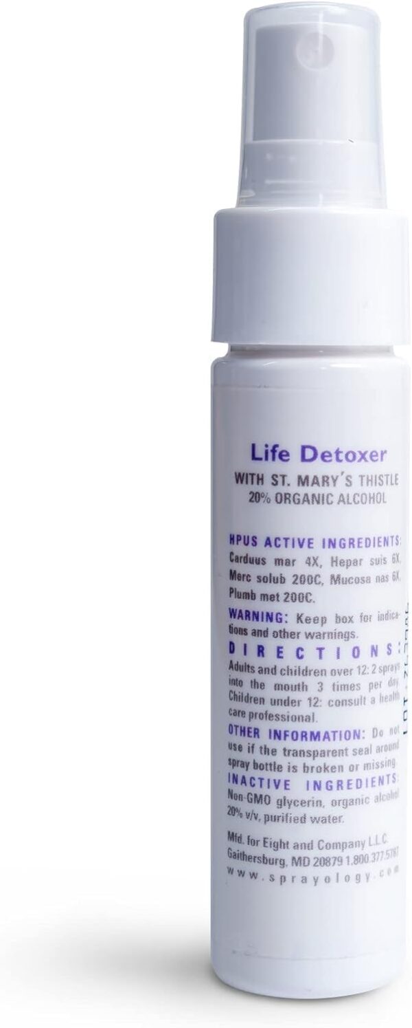 Spray detox homeopático para salud respiratoria