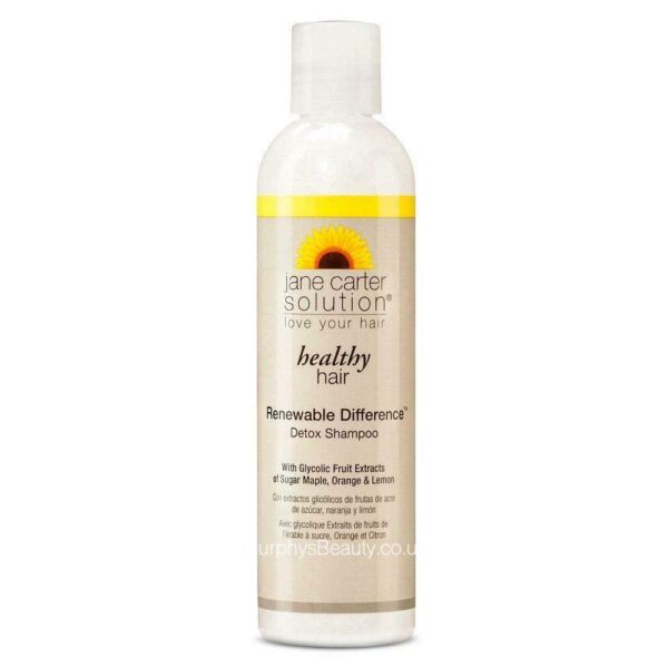 Botella de shampoo detox Renewable Difference de Jane Carter Solution
