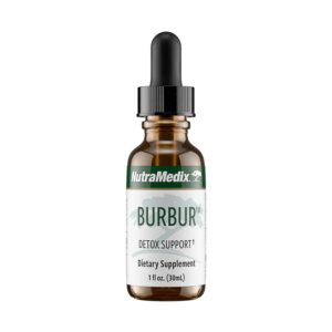 Suplemento NutraMedix Burbur botella 30ml desintoxicación corporal Suplemento NutraMedix Burbur botella 30ml desintoxicación corporal