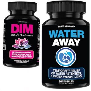 Frasco de cápsulas diuréticas Saint Mingiano Water Away