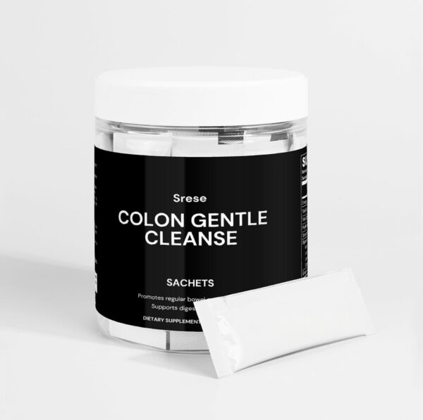 Suplemento digestivo Srese Colon Gentle Cleanse presentación en polvo