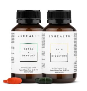 Paquete de vitaminas para digestión detox y piel JSHealth