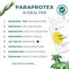 Etiqueta frontal suplemento ParaProteX apoyo salud intestinal