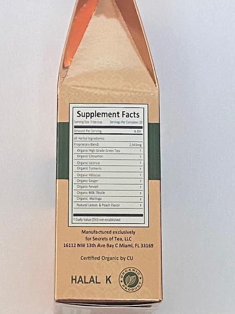 Detalle hojas naturales té Mummy Magic Slim postparto