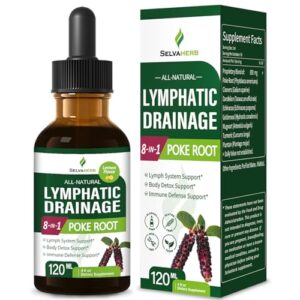 Botella Selvaherb gotas herbales para limpieza linfática y soporte inmune