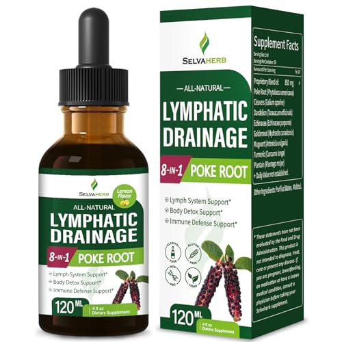 Botella Selvaherb gotas herbales para limpieza linfática y soporte inmune