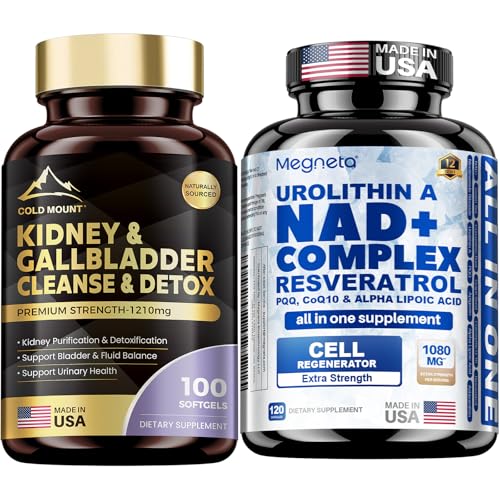 Frasco MEGNETA para limpieza y detox de riñón y vesícula biliar