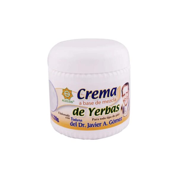 Crema de Yerbas Dr. Javier A. Gómez tarro 220 g natural