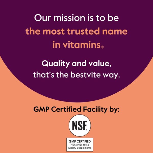 Empaque y certificaciones de Bestvite