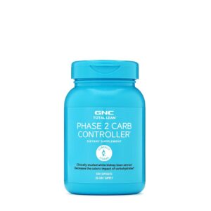 Controlador de carbohidratos GNC Total Lean Fase 2 120 cápsulas