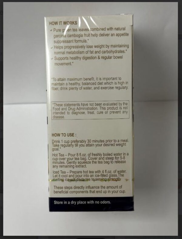 Detalle de sabor acai en la etiqueta