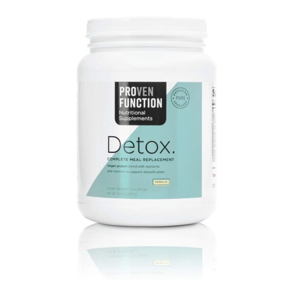 profunction detox batido sustituto de comida sabor vainilla