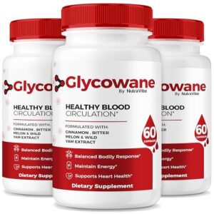 Glycowane paquete de 3 frascos para energía y salud