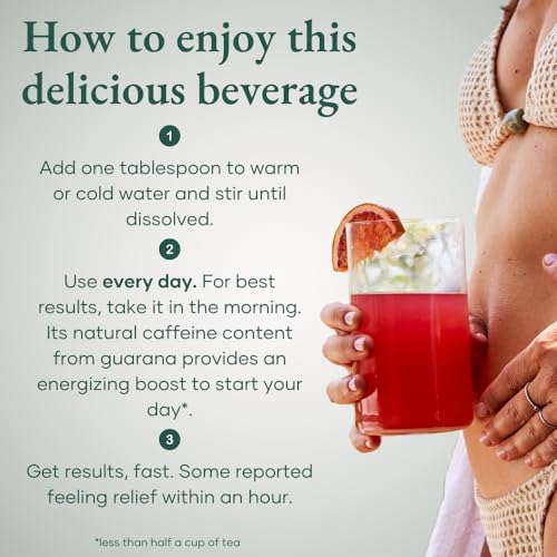 Glow Bloating SOS polvo dosis diaria en cuchara