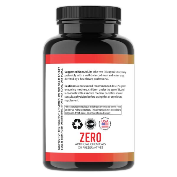 Cápsulas Angry Supplements Detox para salud digestiva y balance intestinal