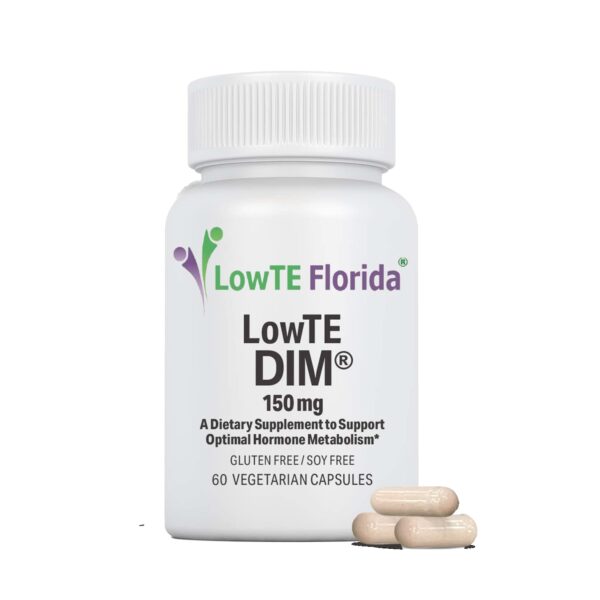 LowTE Florida DIM suplemento hormonal y detox 60 cápsulas