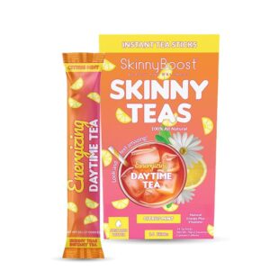 Skinny Teas sticks té instantáneo energizante menta cítrica 14 unidades
