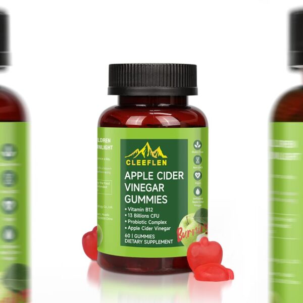 Gomitas CLEEFLEN para limpieza detox y bienestar general