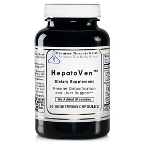 Envase HepatoVen 60 cápsulas veganas soporte hígado premium