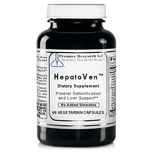 Envase HepatoVen 60 cápsulas veganas soporte hígado premium