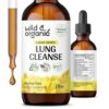 Tintura Wild & Organic limpieza pulmonar extracto hoja de gordolobo