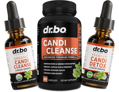 Kit de limpieza de cándida detox DR. BO