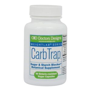 Doctors Designs CarbTrap bloqueador azúcar paquete botella