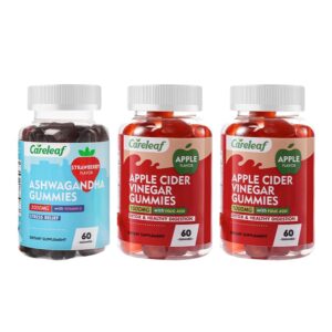 careleaf gomitas vinagre de manzana salud digestiva