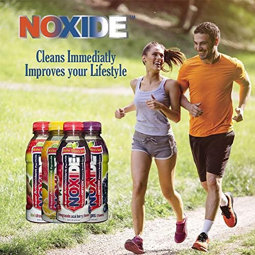 Botella frontal NOXIDE suplemento natural detox 473 ml